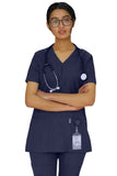 PROFESSIONAL FEMALE ZIPPER OSLO SCRUB SUIT / V-NECK MEDICAL SCRUB SUIT (MADE IN UAE)