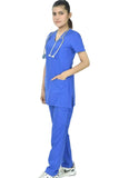 PROFESSIONAL UNISEX MILANO SCRUB SUIT / FUNCTIONAL V-NECKLINE MILANO SCRUB SUIT