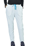 PROFESSIONAL UNISEX BASIC WHITE SCRUB TROUSER