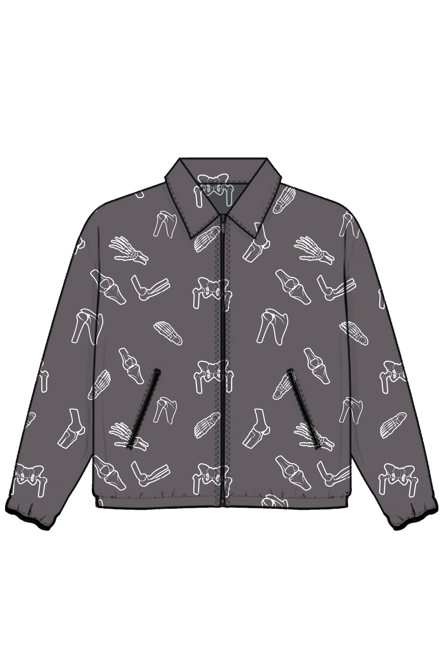 PROFESSIONAL PRINTED WARM UP JACKET / STYLEMED WARM UP JACKET