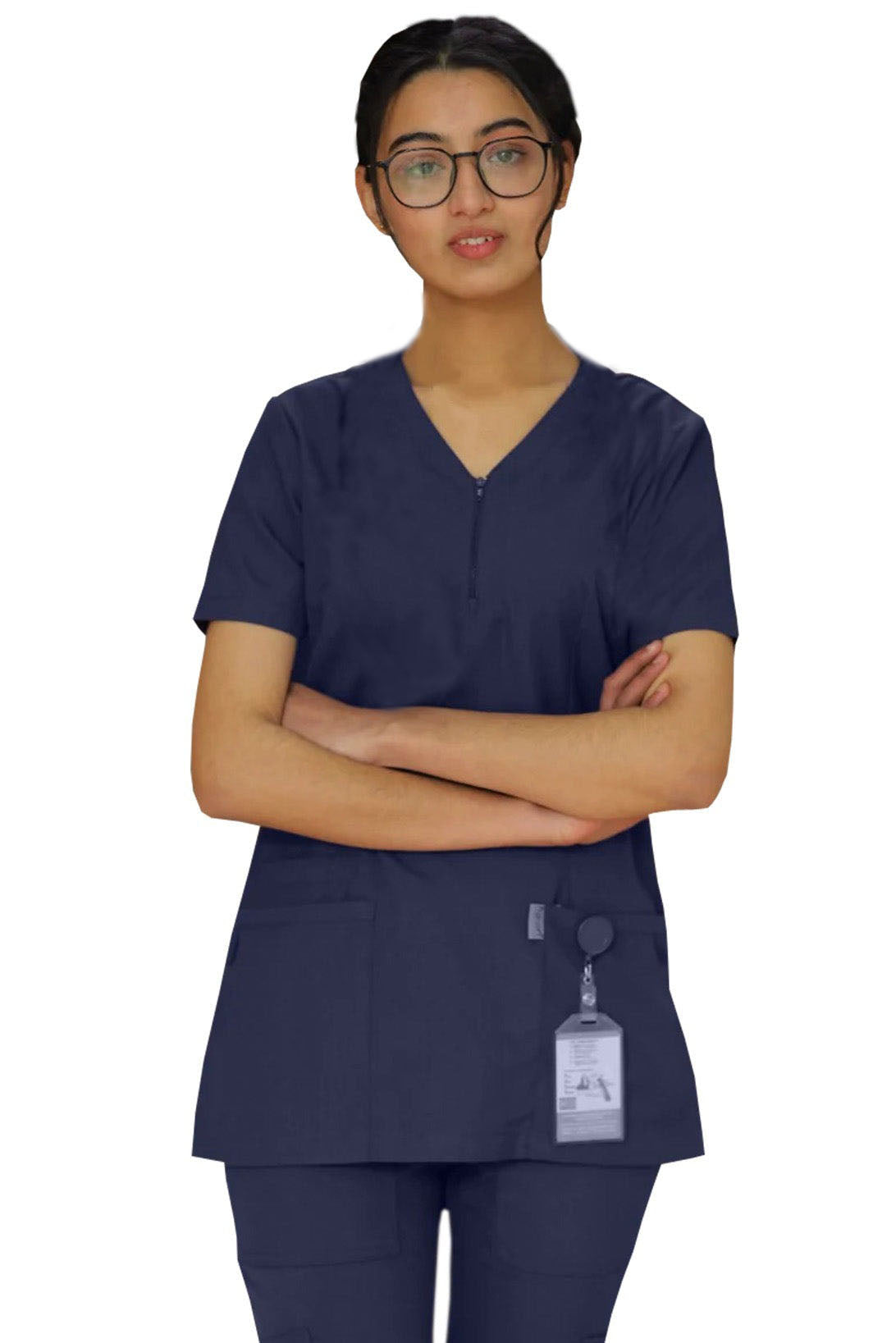 PROFESSIONAL FEMALE ZIPPER MAID SUIT