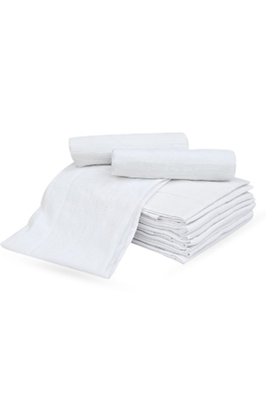 PROFESSIONAL WHITE FLOUR RING-SPUN COTTON SACK TOWEL