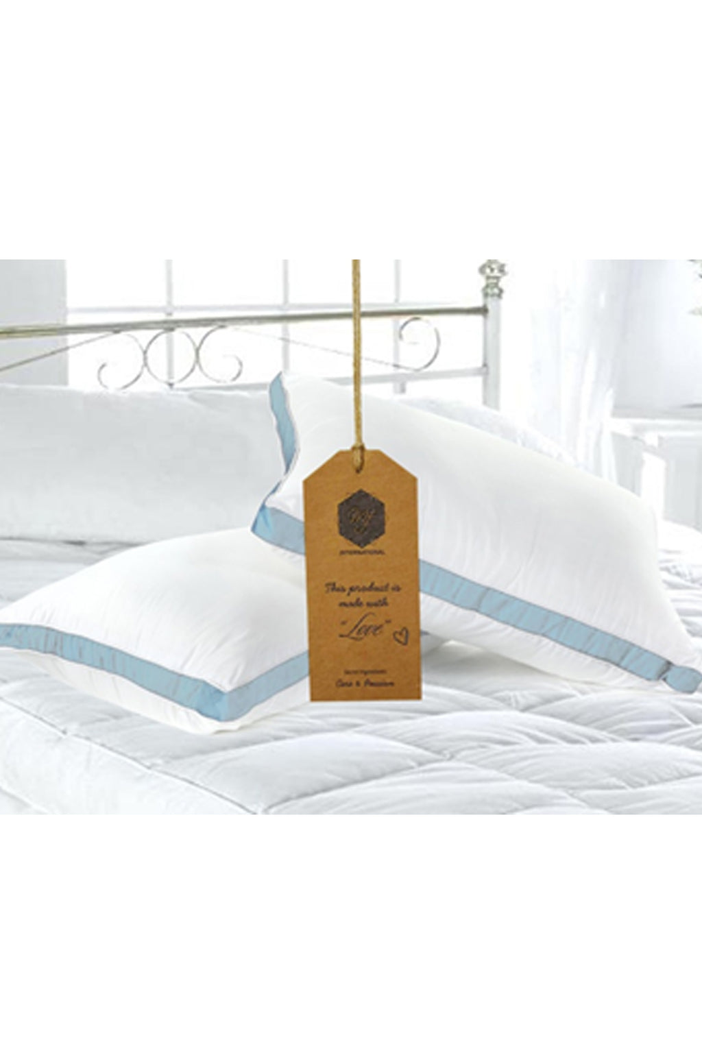 PREMIUM PROFESSIONAL GEL DOWN GUSSET PILLOW ( PACK OF 2)