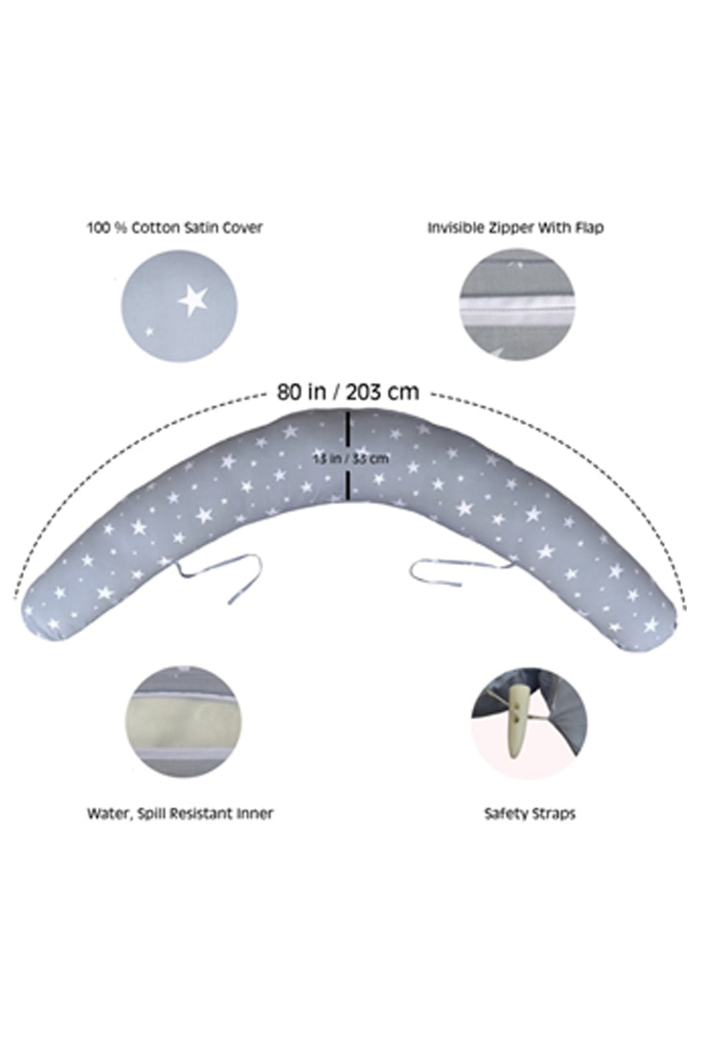 PREMIUM PROFESSIONAL MATERNITY PILLOW