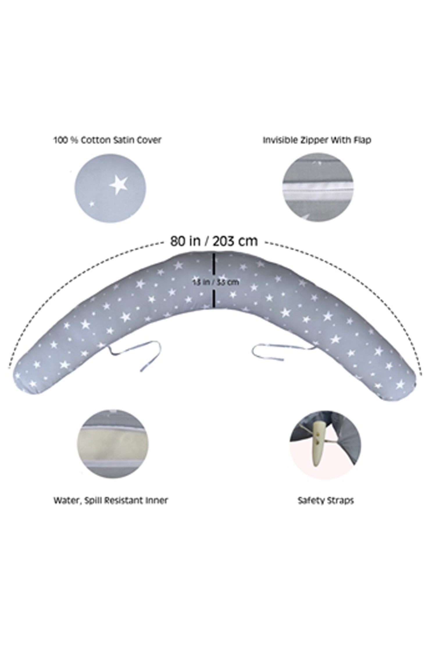 PREMIUM PROFESSIONAL MATERNITY PILLOW