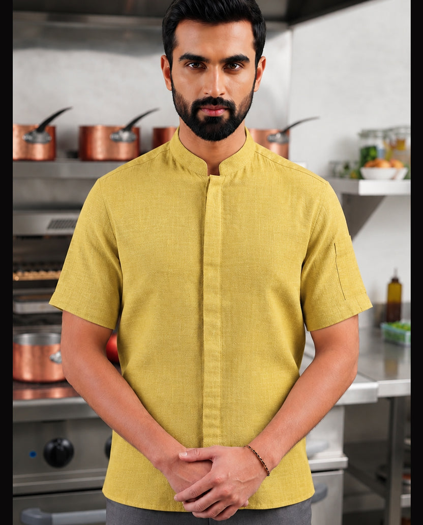 CHEF'S COOL KITCHEN SHIRT – 100% COTTON MUSLIN WEAVE