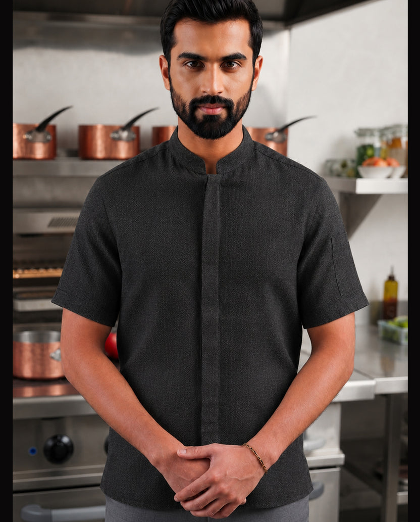 CHEF'S COOL KITCHEN SHIRT – 100% COTTON MUSLIN WEAVE