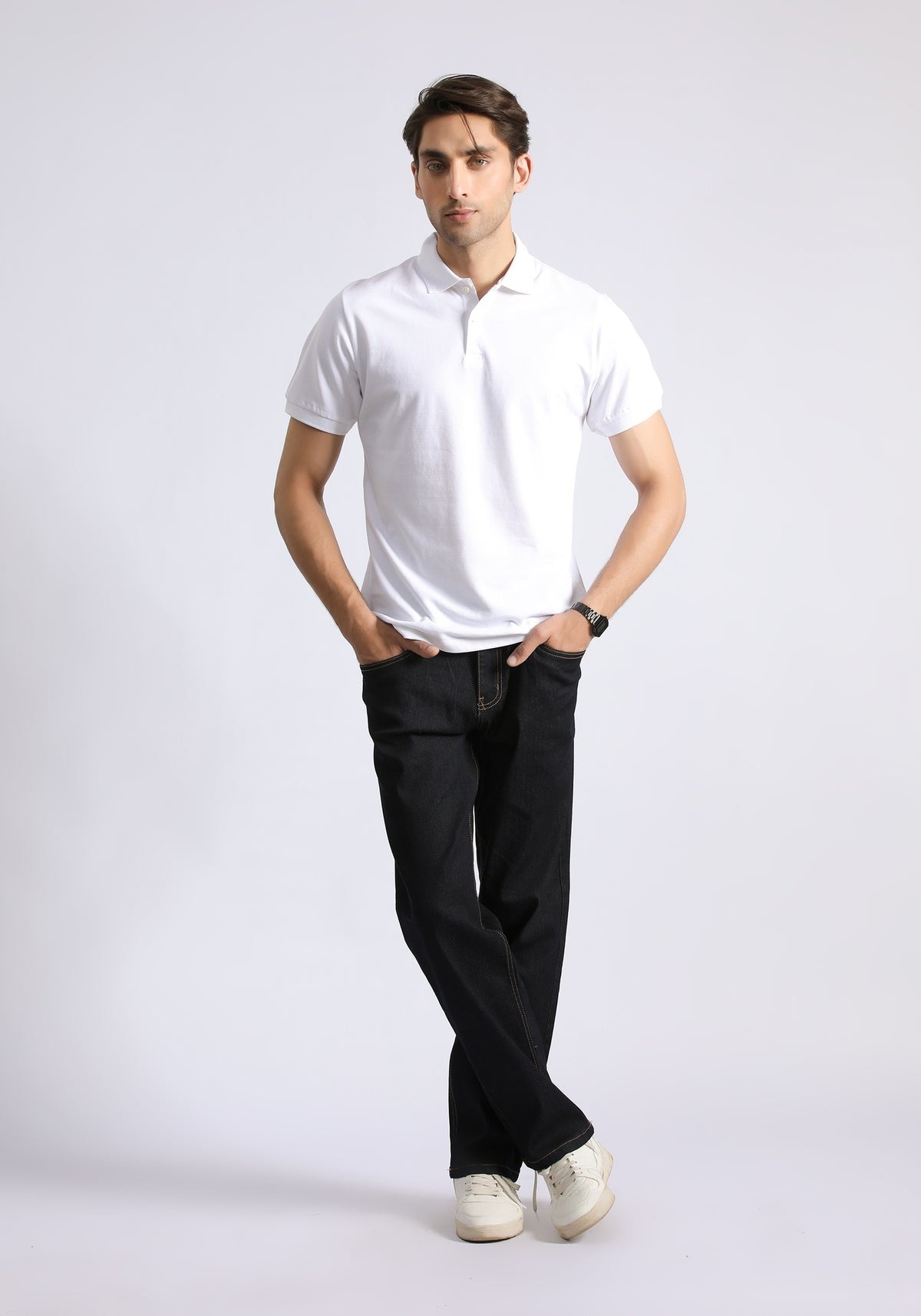 white polo