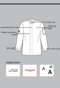 CUSTOMIZED CHEF JACKET DESIGN A  ANAS