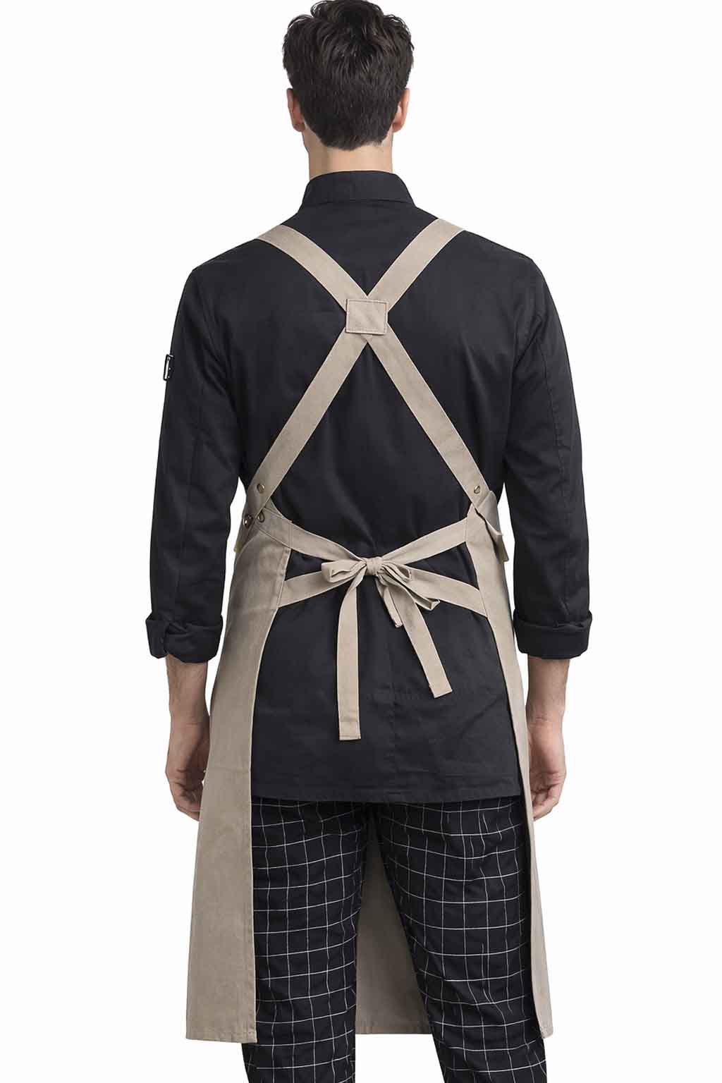 VIANNA CROSS BACK APRON