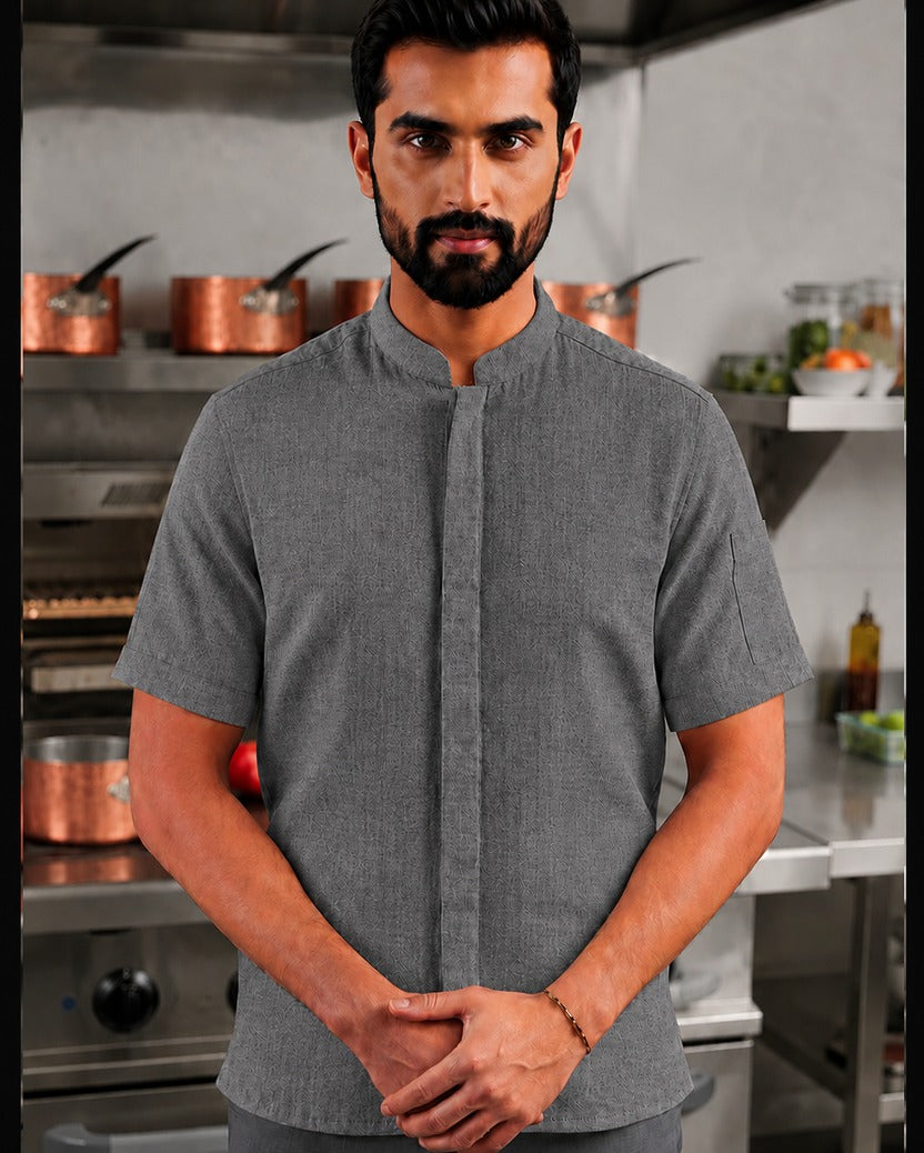 CHEF'S COOL KITCHEN SHIRT – 100% COTTON MUSLIN WEAVE