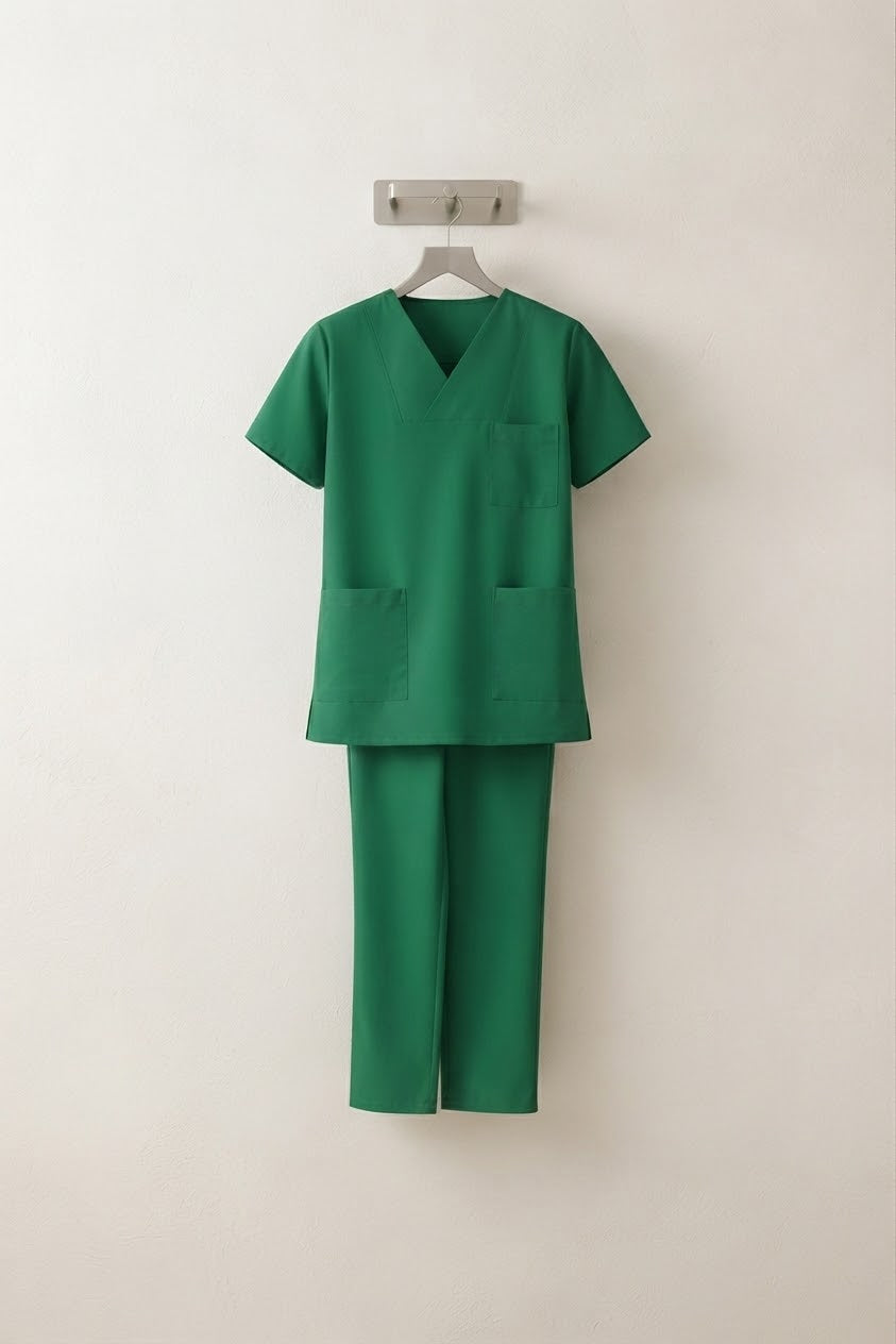 PROFESSIONAL UNISEX SWISS SCRUB SUIT / REVERSIBLE V-NECK SWISS SCRUB SUIT