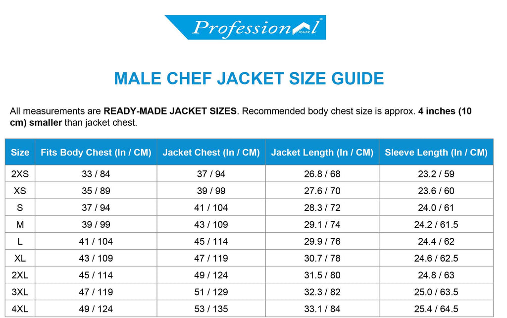 VEGAS F/S PROFESSIONAL CHEF JACKET