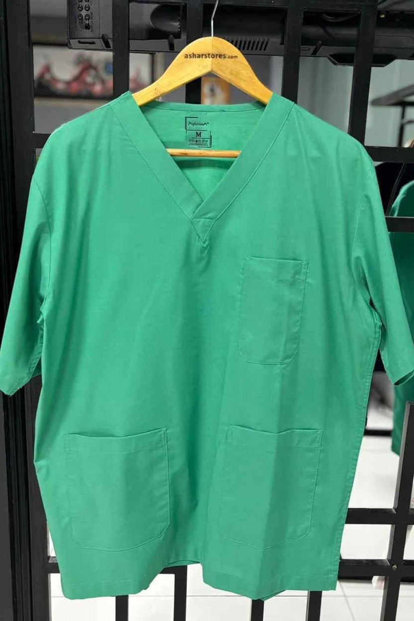 UNISEX BRITISH SCRUB SUIT / V-NECK MEDICAL SCRUB SUIT