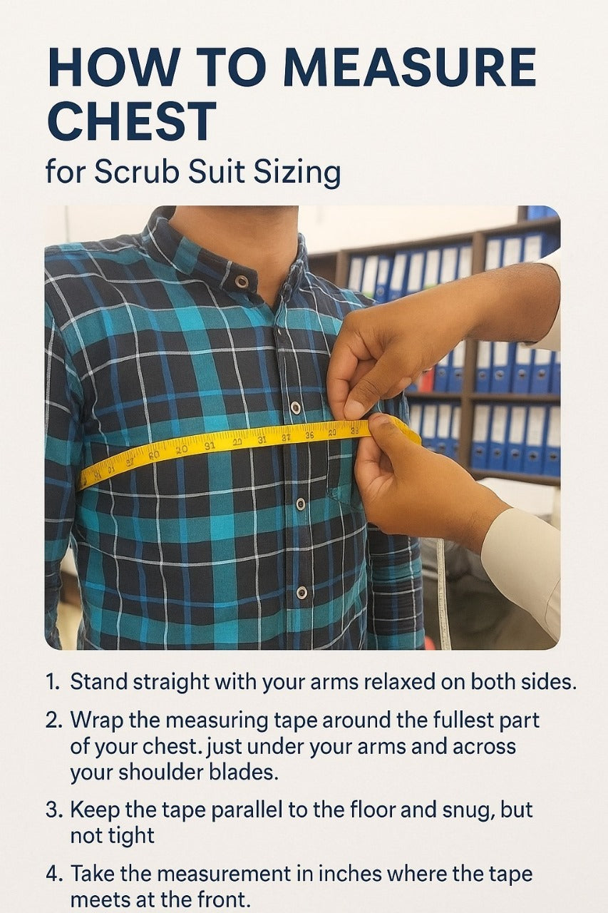 UNISEX BRITISH SCRUB SUIT / V-NECK MEDICAL SCRUB SUIT