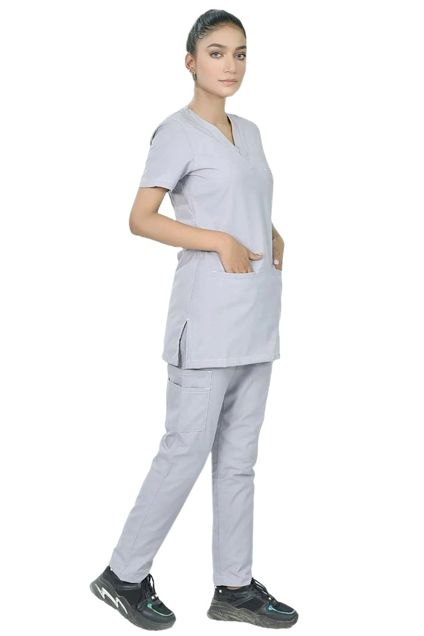 PROFESSIONAL UNISEX MILANO SCRUB SUIT / FUNCTIONAL V-NECKLINE MILANO SCRUB SUIT