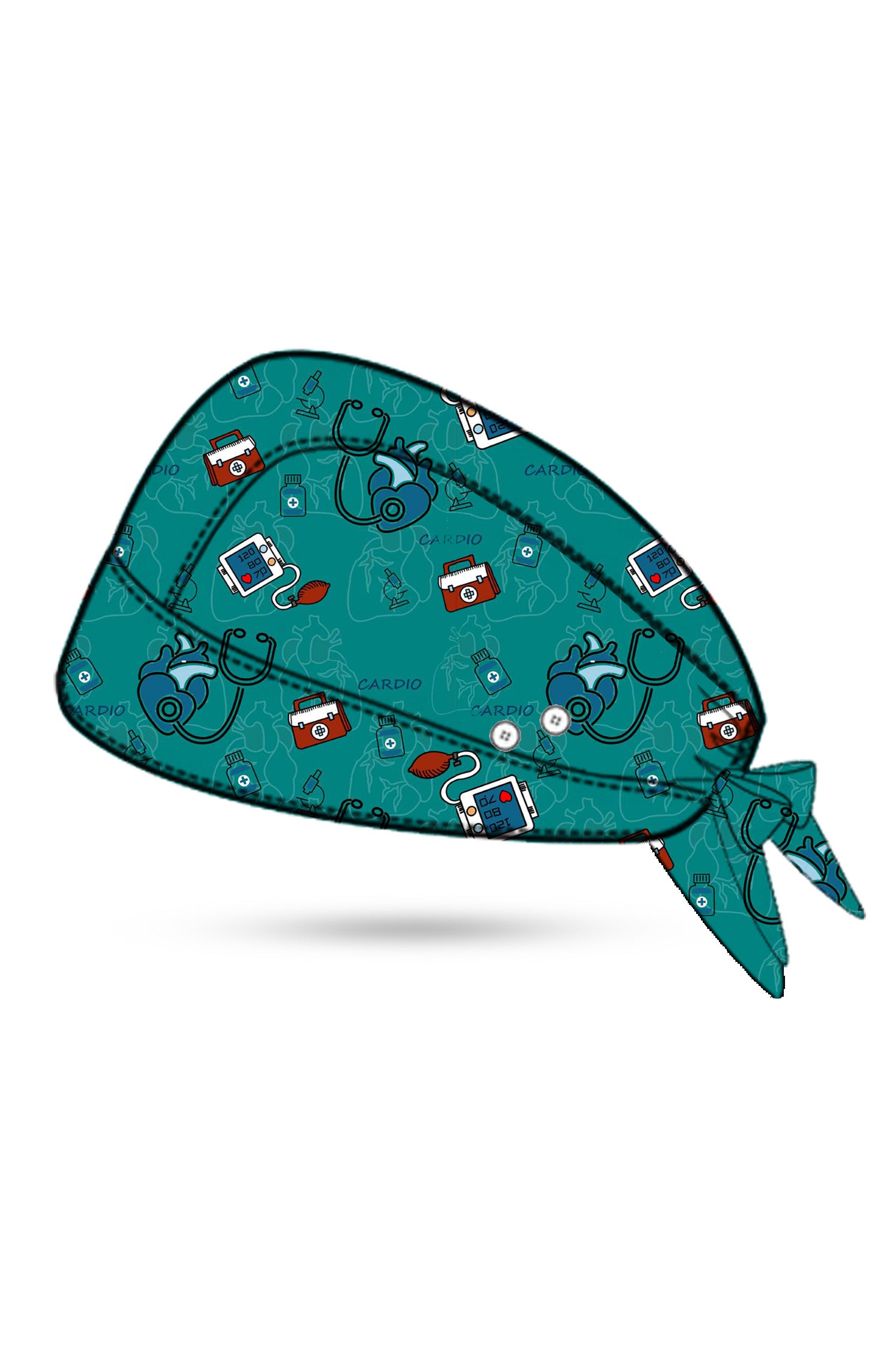 PROFESSIONAL UNISEX PRINTED SCRUB CAP / PLAYFUL PRINTS SCRUB CAP