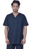 UNISEX BRITISH SCRUB SUIT / V-NECK MEDICAL SCRUB SUIT