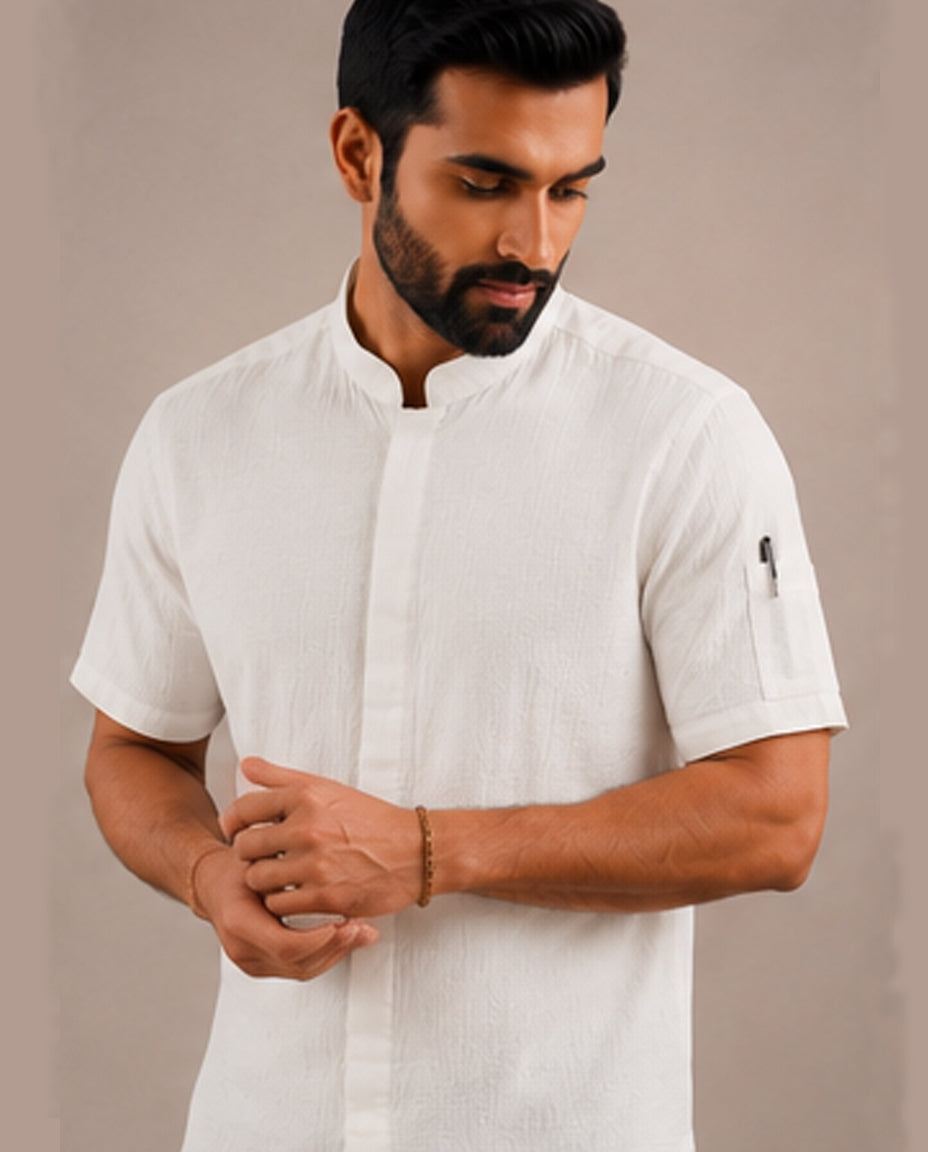 CHEF'S COOL KITCHEN SHIRT – 100% COTTON MUSLIN WEAVE