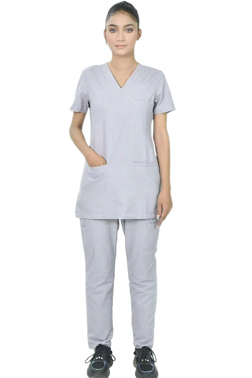 PROFESSIONAL UNISEX MILANO SCRUB SUIT / FUNCTIONAL V-NECKLINE MILANO SCRUB SUIT