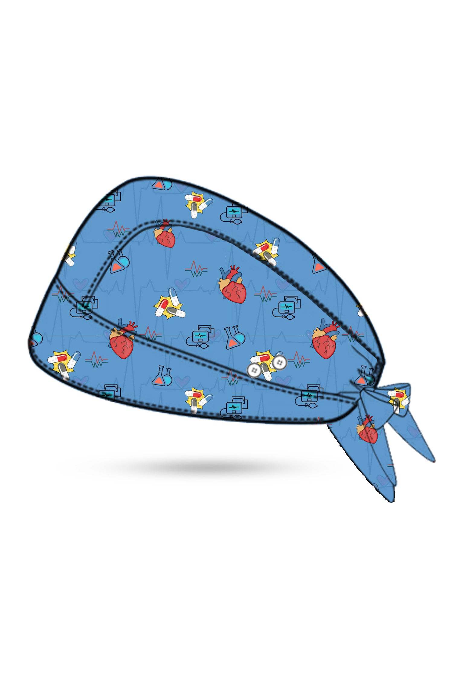 PROFESSIONAL UNISEX PRINTED SCRUB CAP / PLAYFUL PRINTS SCRUB CAP