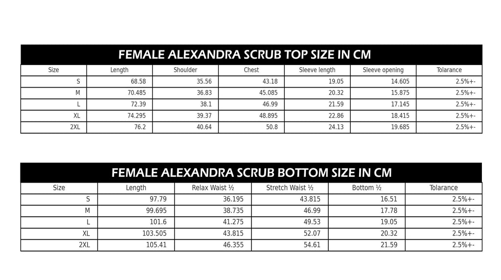 PROFESSIOANL FEMALE ALEXANDRA SCRUB SUIT / SOFTCARE MEDICAL ALEXANDRA SCRUB SUIT