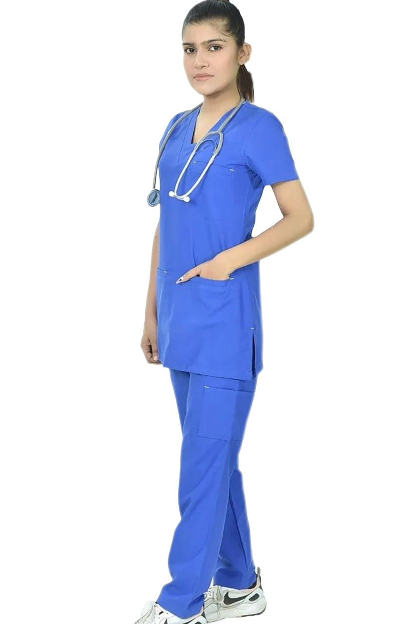 PROFESSIONAL UNISEX MILANO SCRUB SUIT / FUNCTIONAL V-NECKLINE MILANO SCRUB SUIT