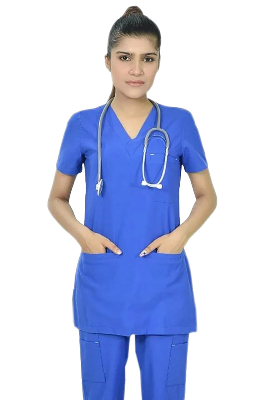 PROFESSIONAL UNISEX MILANO SCRUB SUIT / FUNCTIONAL V-NECKLINE MILANO SCRUB SUIT