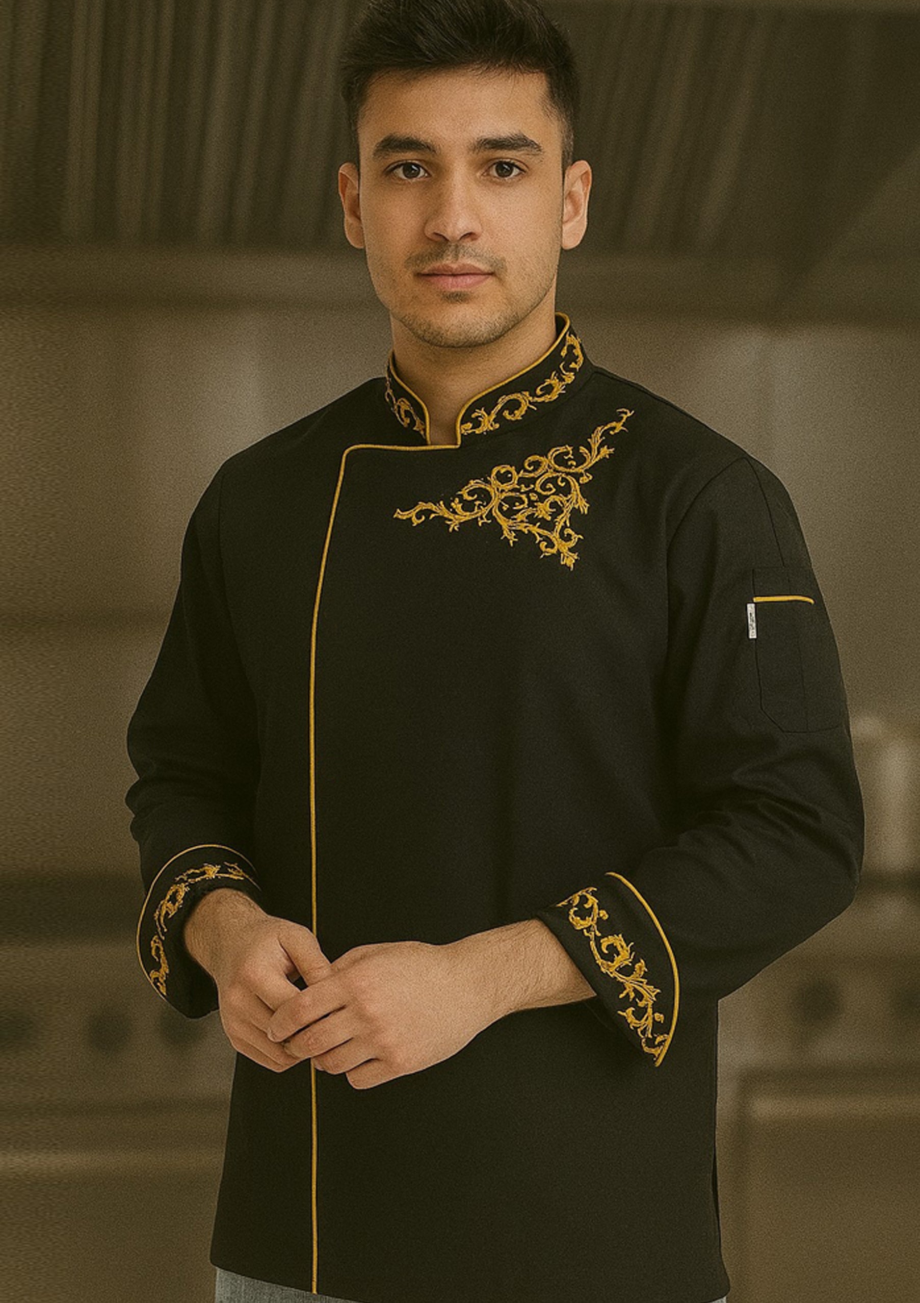 MUGHAL EMB PROFESSIONAL CHEF JACKET