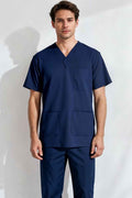 UNISEX BRITISH SCRUB SUIT / V-NECK MEDICAL SCRUB SUIT