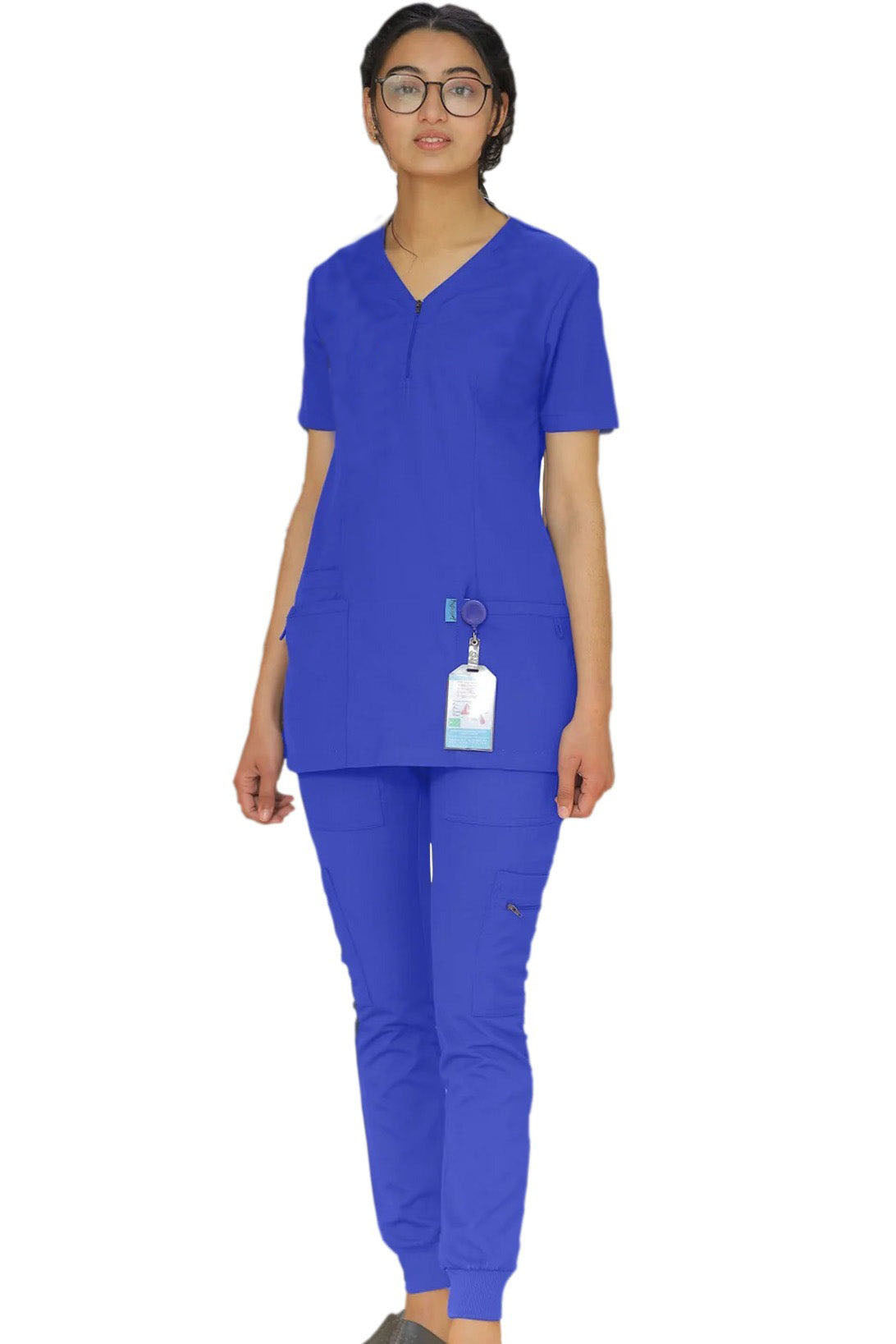 PROFESSIONAL FEMALE ZIPPER MAID SUIT