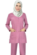 PROFESSIONAL FEMALE SOFIA SCRUB SUIT / SHORT LENGTH SLEEK SOFIA SCRUB SUIT