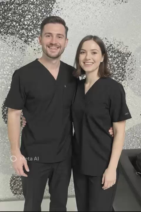 FEMALE ALEXANDRA SCRUB SUIT (COMBO OF 2 SCRUB SETS)