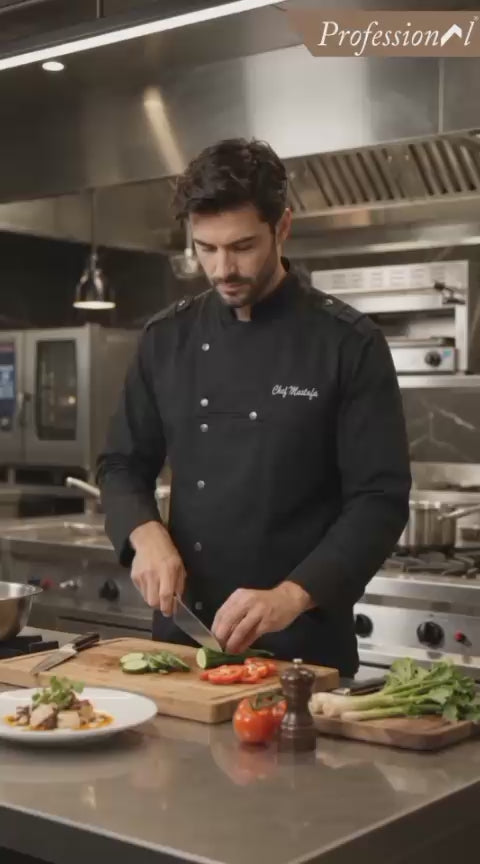 VEGAS F/S PROFESSIONAL CHEF JACKET