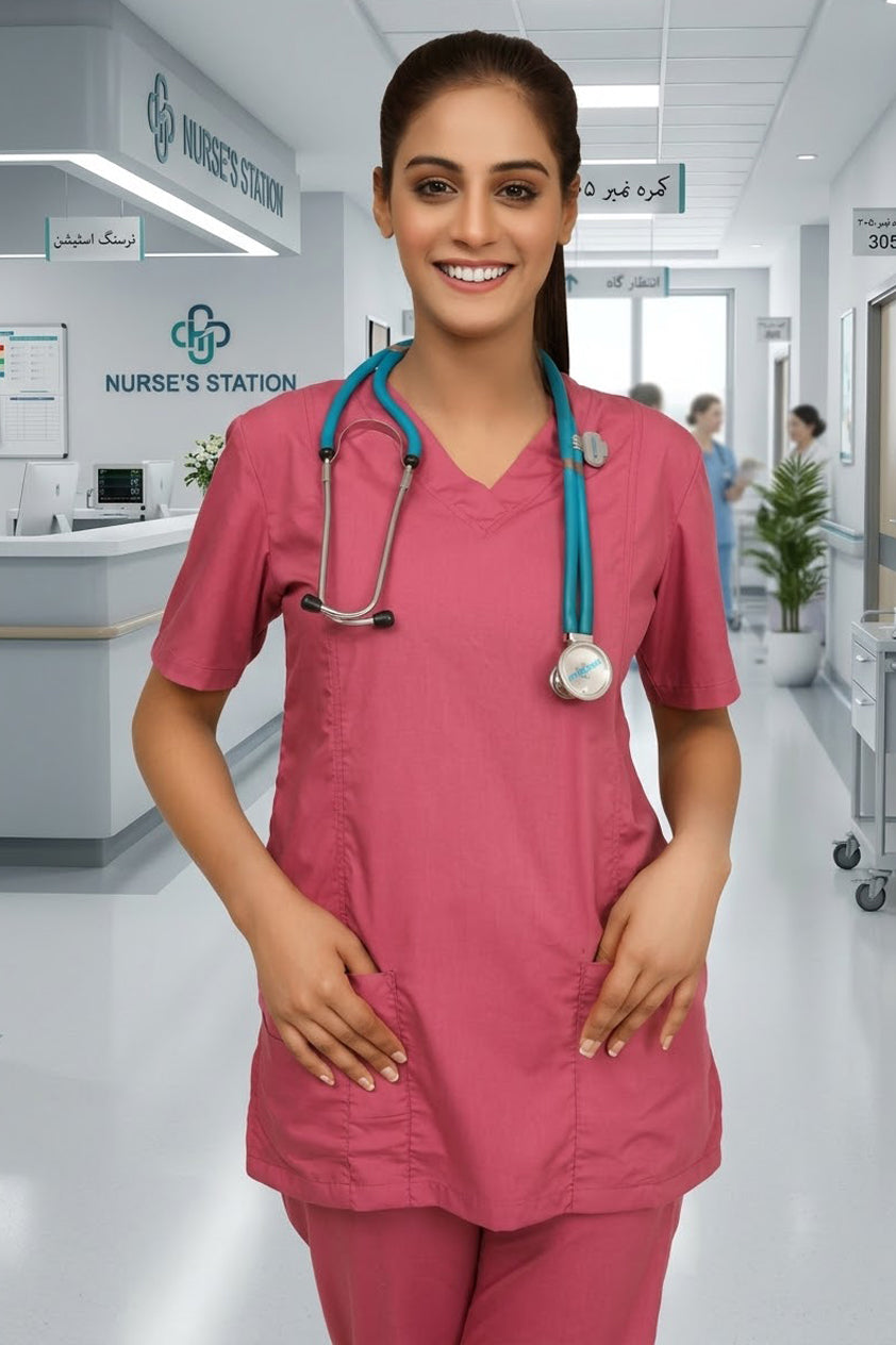 PROFESSIONAL FEMALE RAVI SCRUB SUIT / RAVI ACTIVEFLEX SCRUB SUIT