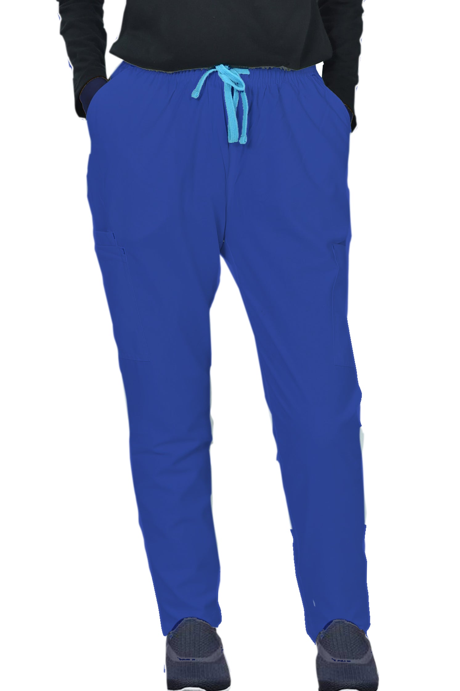 PROFESSIONAL UNISEX BASIC WHITE SCRUB TROUSER