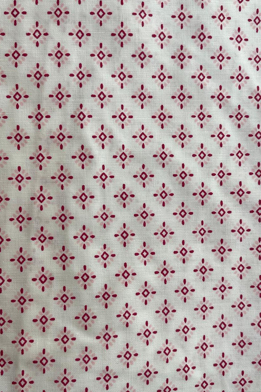 UNISEX STAR PINK PRINTED PATIENT GOWN STYLE BORAS