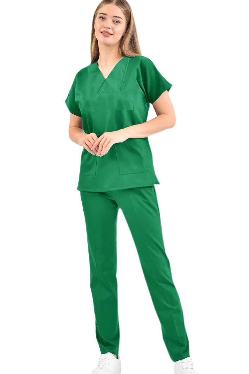 PROFESSIONAL UNISEX SWISS SCRUB SUIT / REVERSIBLE V-NECK SWISS SCRUB SUIT