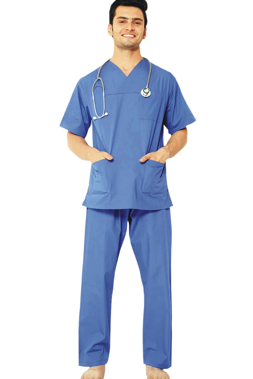 PROFESSIONAL UNISEX SWISS SCRUB SUIT / REVERSIBLE V-NECK SWISS SCRUB SUIT