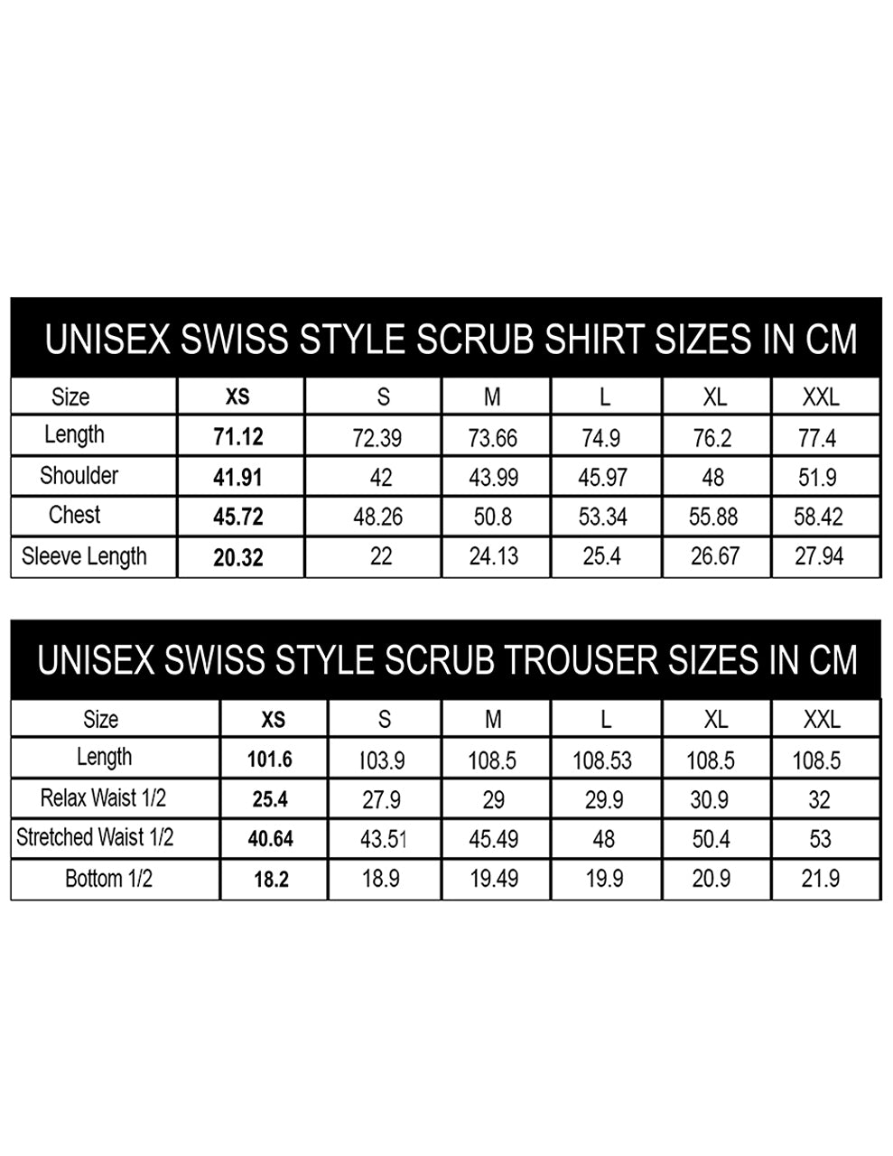 PROFESSIONAL UNISEX SWISS SCRUB SUIT / REVERSIBLE V-NECK SWISS SCRUB SUIT