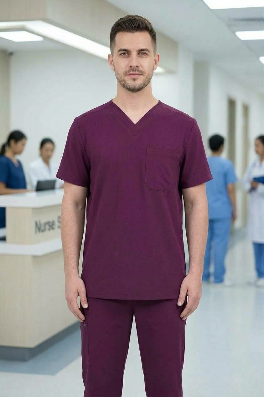 PROFESSIONAL UNISEX VALENCY STYLE SCRUB SUIT / PRO-FIT VALENCY SCRUB SUIT