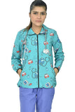 PROFESSIONAL PRINTED WARM UP JACKET / STYLEMED WARM UP JACKET