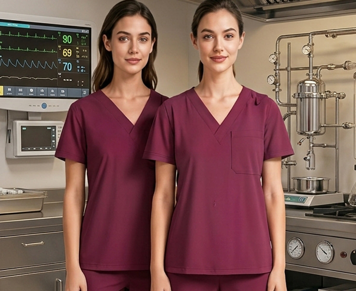 SCRUB TOPS